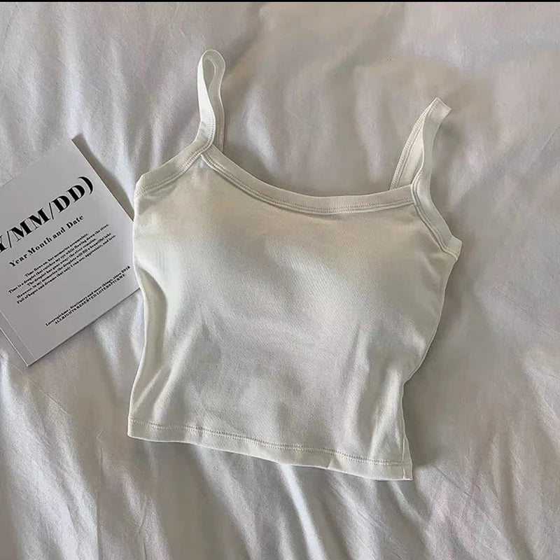 Ärmelloses, figurbetontes Camisole-Top für Damen