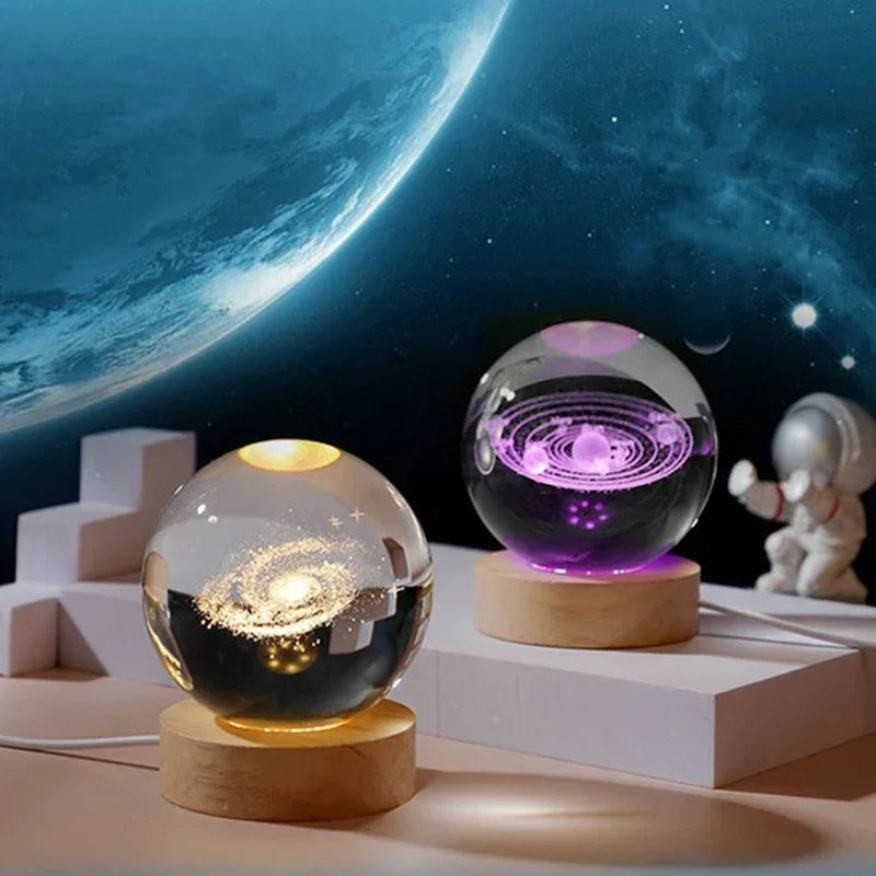 3D-Kristallplaneten-Nachtlicht-Astronomie-Globus