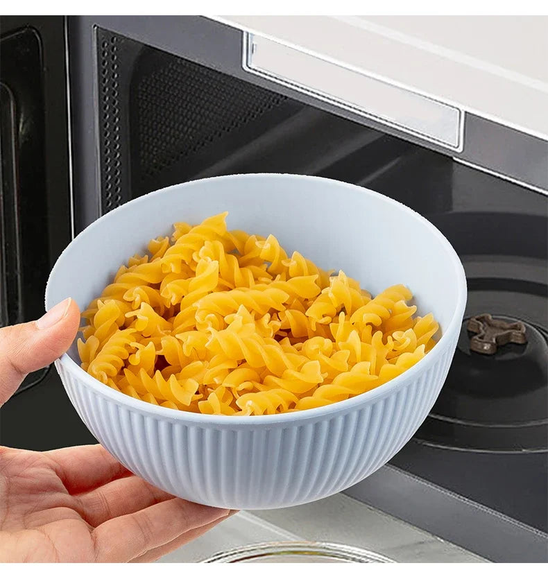 Wheat Straw Bowl Saucers Plate Dinnerware Set