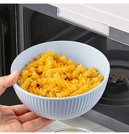 Wheat Straw Bowl Saucers Plate Dinnerware Set