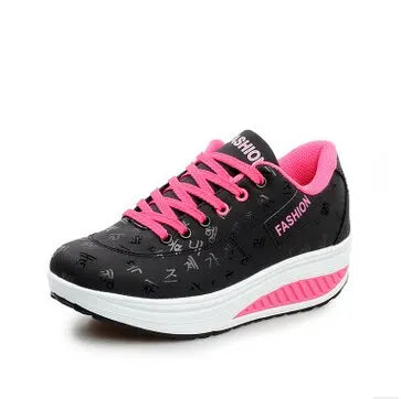 Women’s Platform Sneakers – Chunky Thick Sole Wedge Walking Shoes