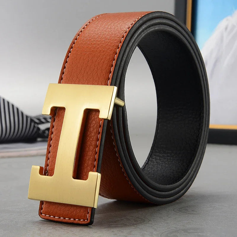 High Quality Men’s Genuine Cow Leather Belt