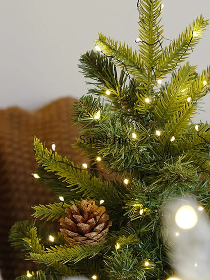 Mini décoration de table lumineuse pour sapin de Noël