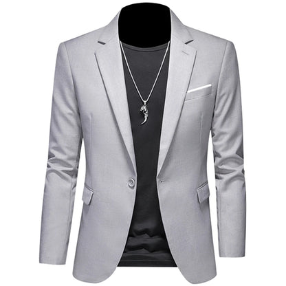 Neuer Slim Fit Freizeitblazer für Herren