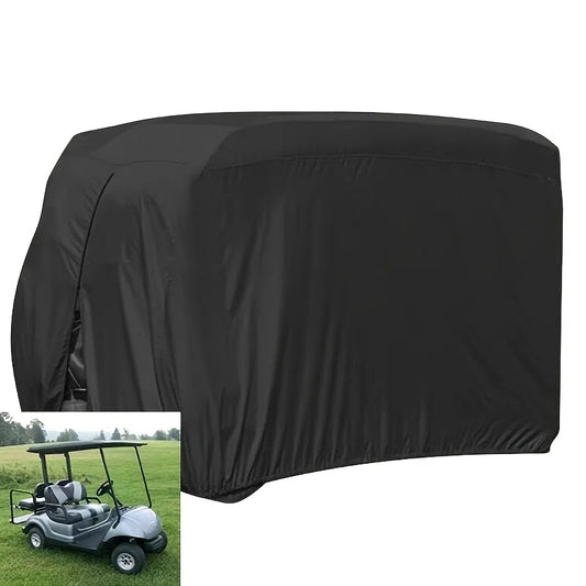 Waterproof Golf Cart Cover Universal Fit – Sunproof Dustproof Outdoor Protection Zipper Design