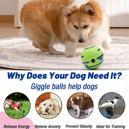 Wobble Wag Giggle Ball für Hunde