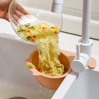 Panier de robinet filtrant pour égoutter les légumes