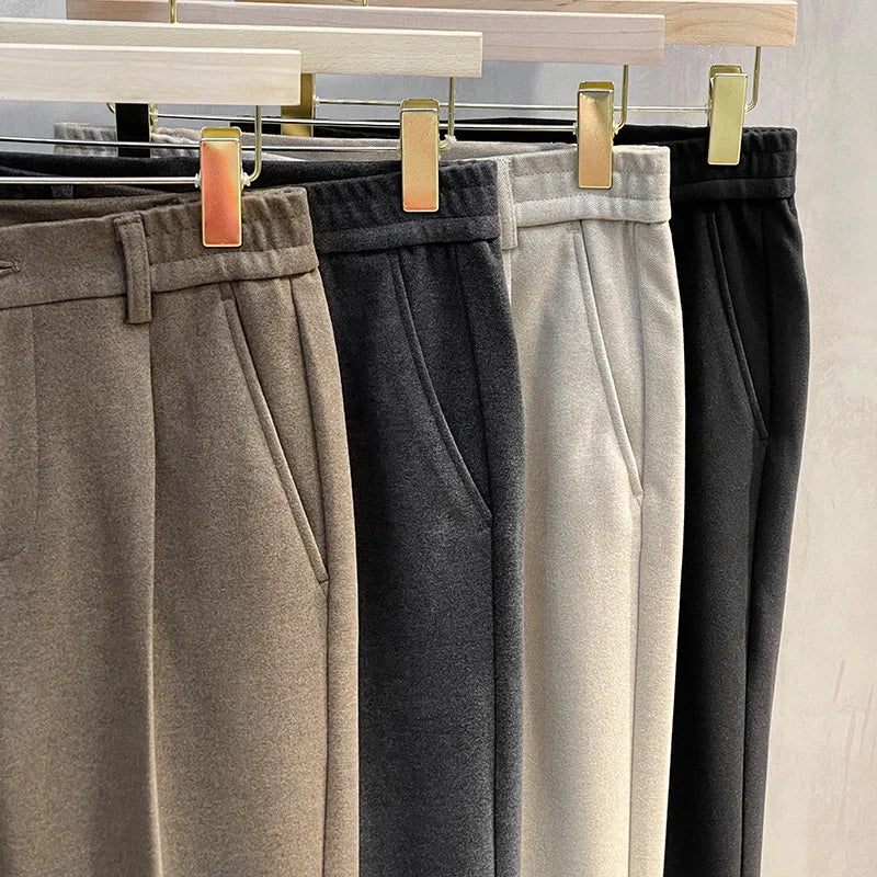 Autumn/Winter Classic Woolen Suit Pants