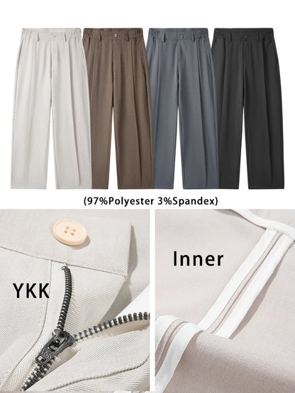 Autumn Korean Wide-Leg Casual Pants