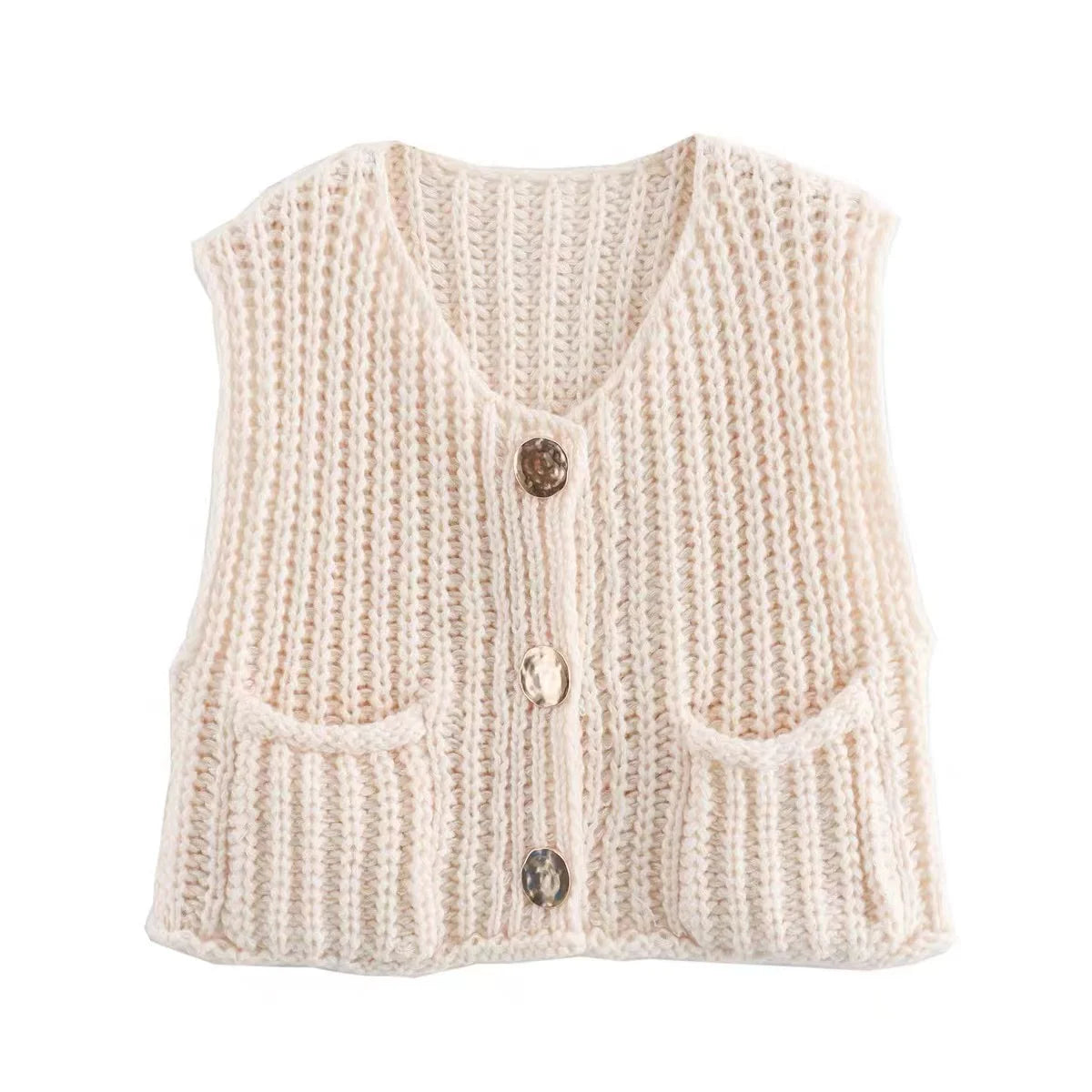 Gilet pull ample à la mode coréenne