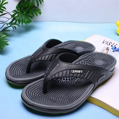 Men's Lightweight Massage Sole Indoor Beach Slippers