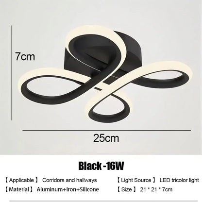 Minimalist Living Room LED Strip Ceiling Lights