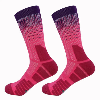 Hochwertige kniehohe Outdoor-Sportsocken