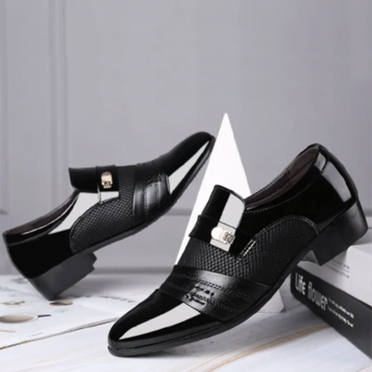 Mocassins d'affaires en cuir PU pour hommes