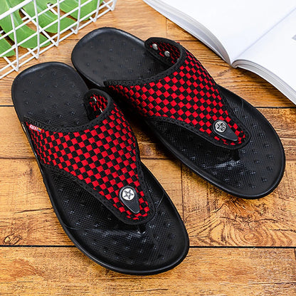 Rutschfester Bade-Flip-Flop, lässiger Strand-Slipper