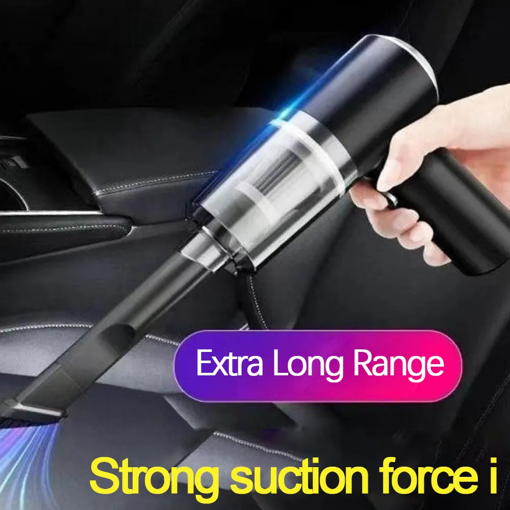 2-in-1 High Suction Wireless Car Vacuum