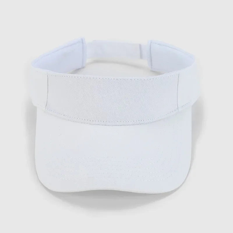 Sun-Proof Empty Top Women Golf Visor Hat