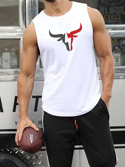Men's Fitness Sleeveless Tank Top Tshirt