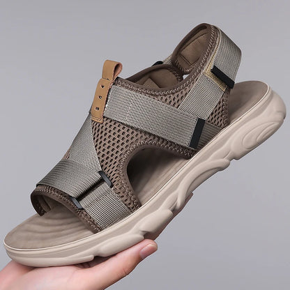 Men's Beach Sandals Non-Slip Casual Slippers – Lightweight Summer Flat Comfort Walking Shoes