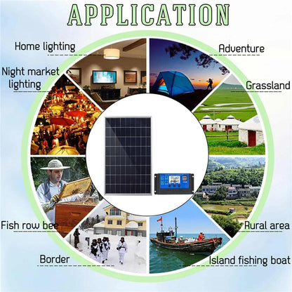 Compelete 12V Solar Panel Kit