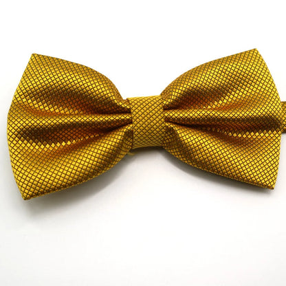 Adjustable Pure Silk Men's Butterfly Bow Tie
