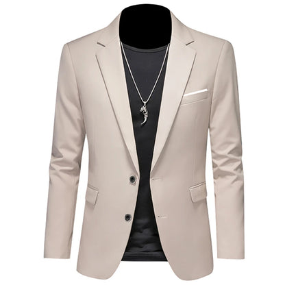 Nouveau blazer décontracté pour homme Slim Fit