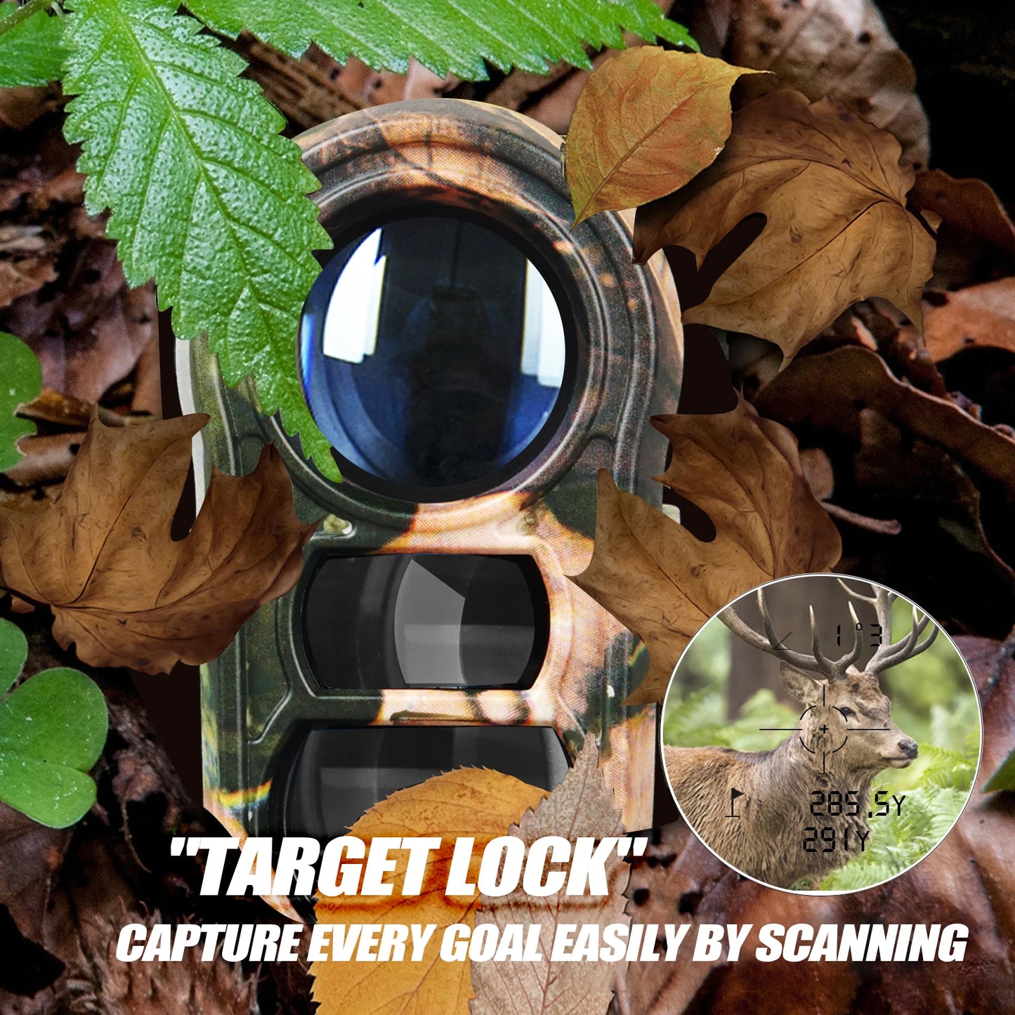 Télémètre laser de chasse 1000M avec Target-Lock