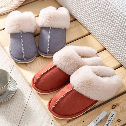 Women's Winter Plush Home Slippers