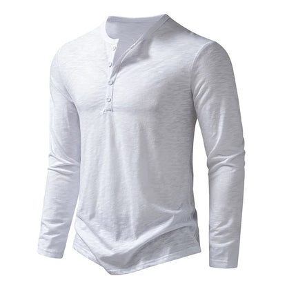 Men's Cotton Long Sleeve Casual T-Shirts