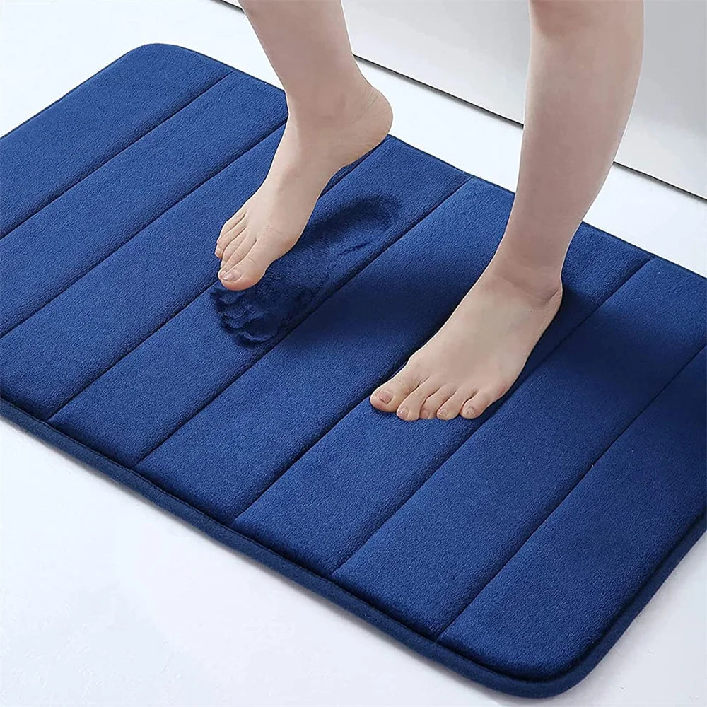 Non-Slip Memory Sponge Bathroom Mat