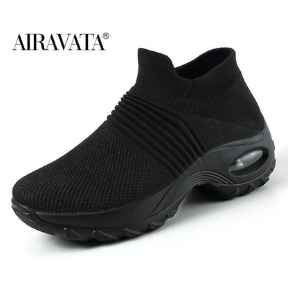Bequeme, klobige Sneaker für Damen
