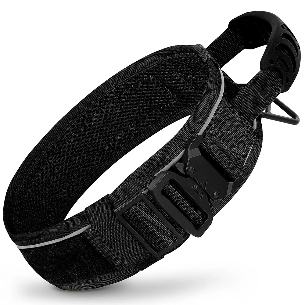 Personalized Adjustable Tactical Military Dog Collar