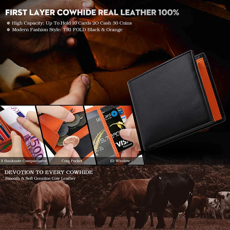 Men's Genuine Leather Wallet