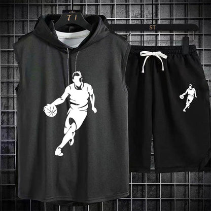 Men's Oversized Sleeveless Tracksuit
