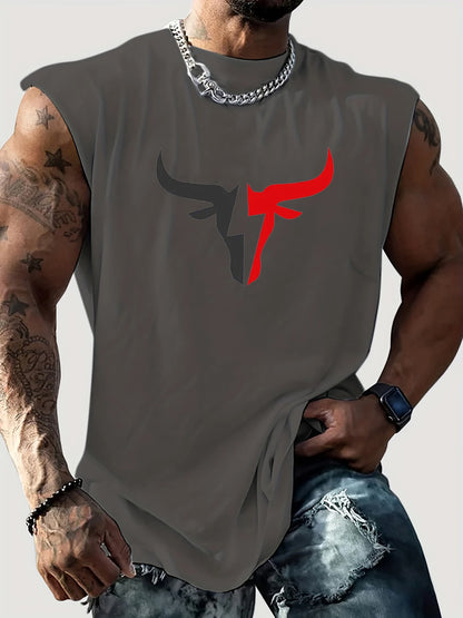 Men's Fitness Sleeveless Tank Top Tshirt