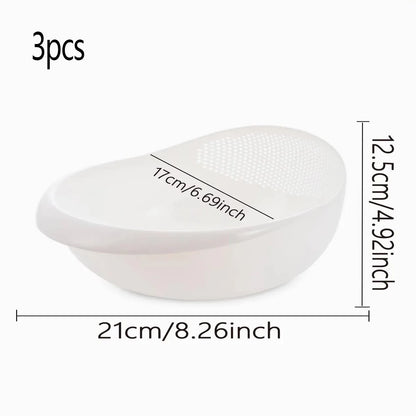 Égouttoir à riz en plastique