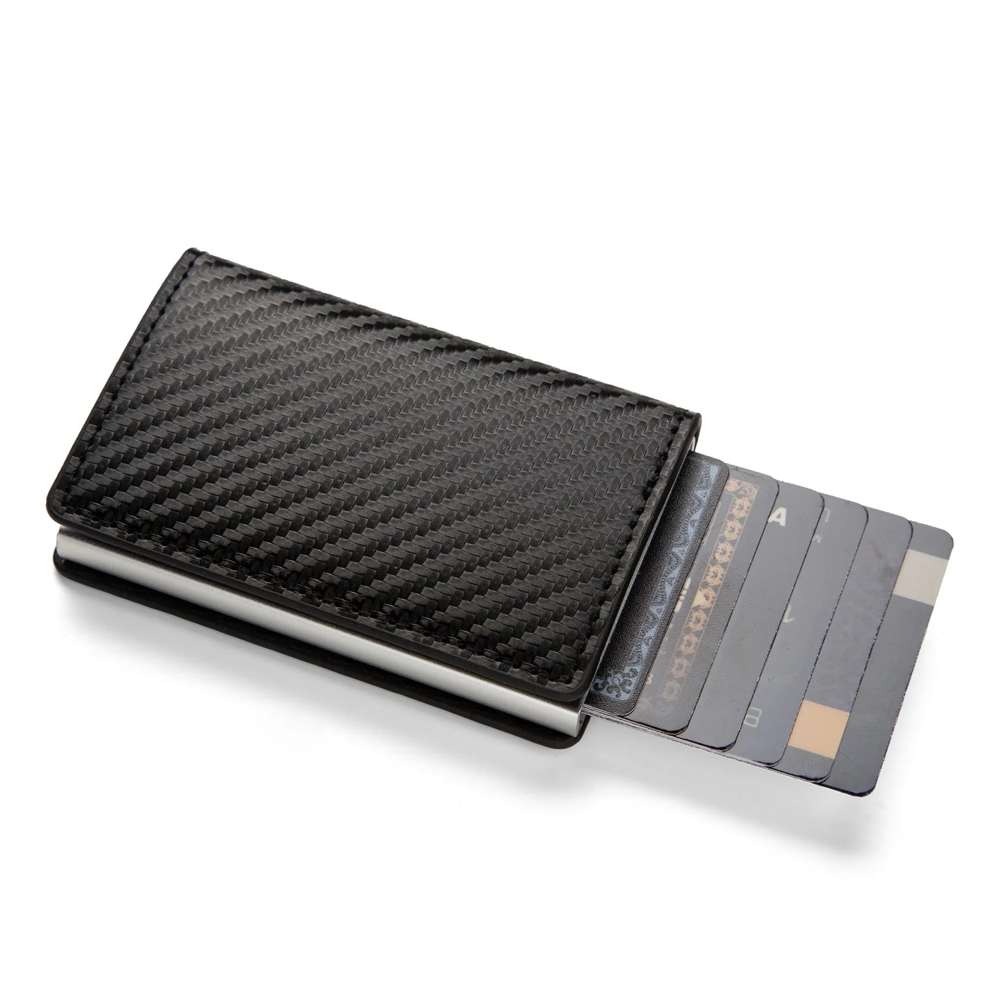 RFID Blocking Men's Leather Card Wallet