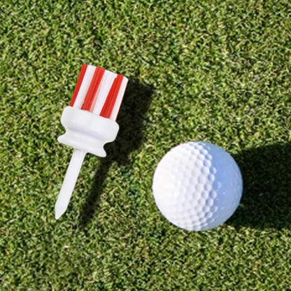 Long Professional Golf Tees - Brush Style