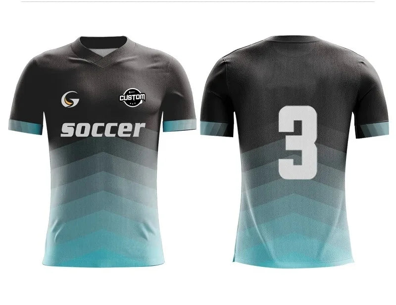 Atmungsaktives Sublimations-Fußballtrikot für Herren