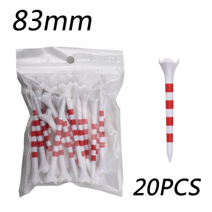 Colored Golf Tee - Durable Four-fork Plastic Golf Tee Set