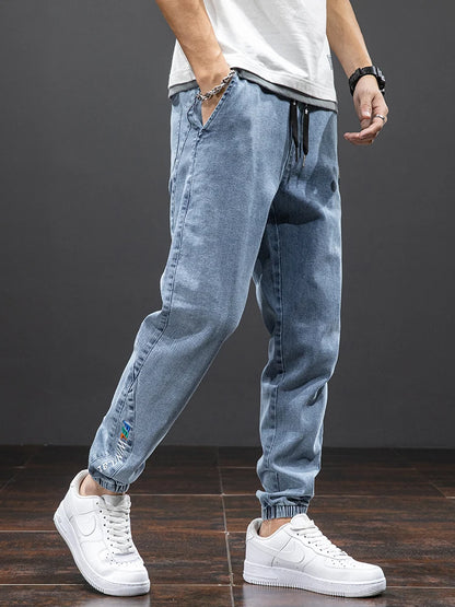 Spring Summer Streetwear Cargo Jeans