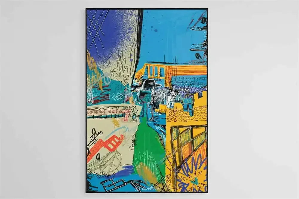 Hip Hop Music Star Poster Art