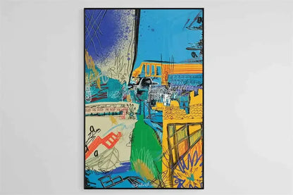 Hip Hop Music Star Poster Art