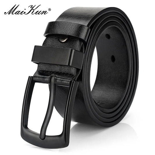 Casual Leather Jeans Belt for Men