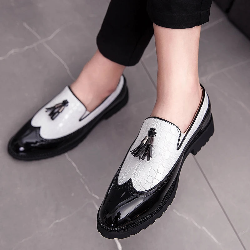 Men's Breathable Leather Loafers