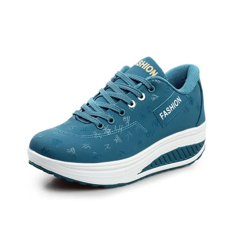 Women’s Platform Sneakers – Chunky Thick Sole Wedge Walking Shoes