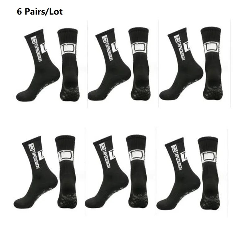 Mid-Calf Anti-Slip Sports Socks for Men