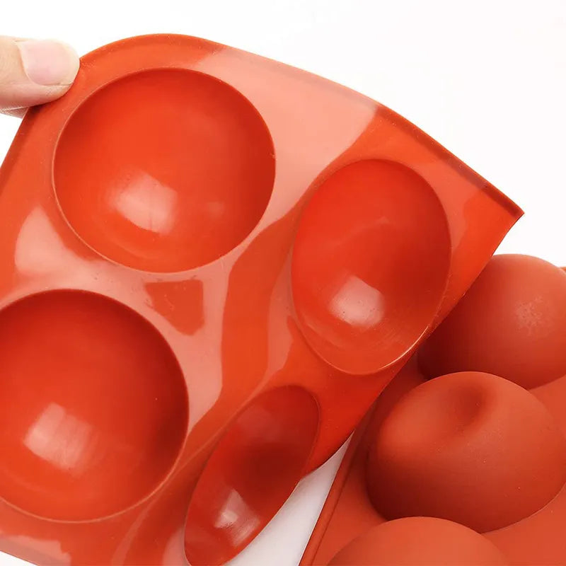 3D Silicone Sphere Baking Mold