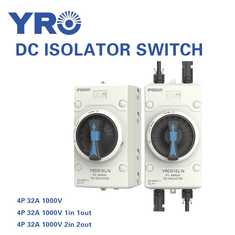 Waterproof Solar Energy Inverter - DC Isolator Switch