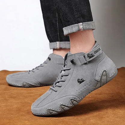 Leather Casual Sneakers for Men